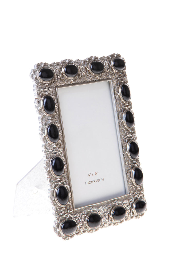 Set 2 Portafoto con Gemme 13x15 cm