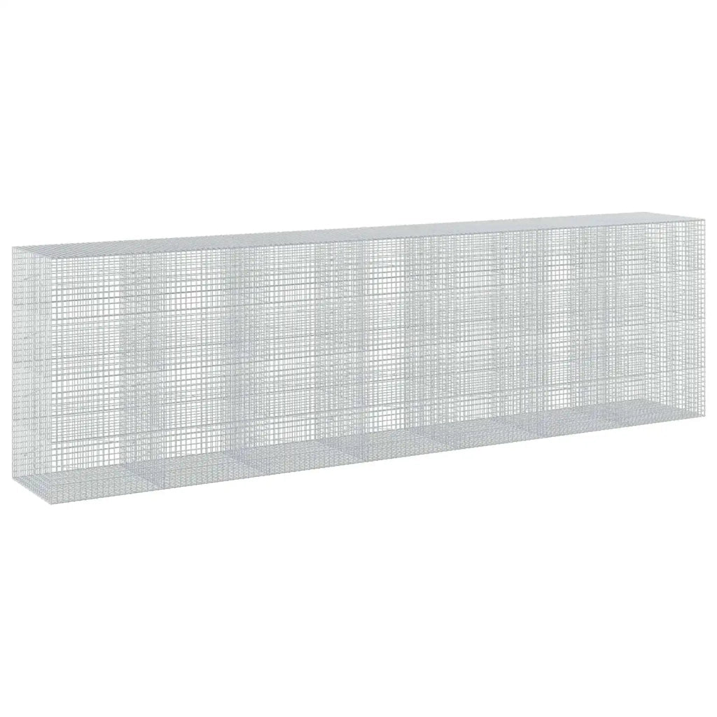 Gabione con filo da 5 mm e rete da 5x5 cm 700x100x200 cm 3464408