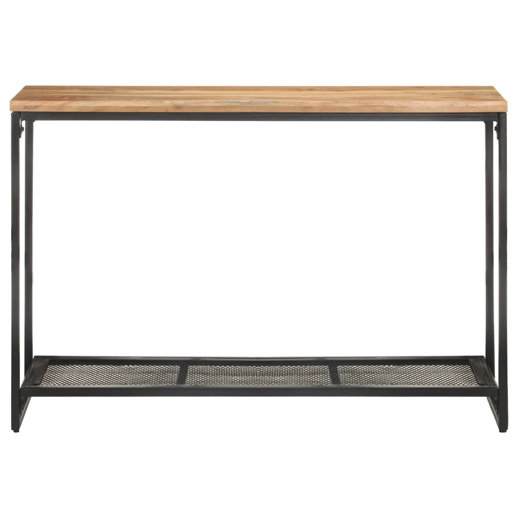 Tavolo Consolle | Tavolo d'Ingresso 110x35x75 cm in Legno Massello di Acacia