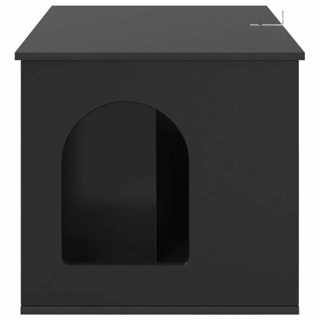 Casa per Gatti Nero 85 x 55 x 50,5 cm Legno multistrato