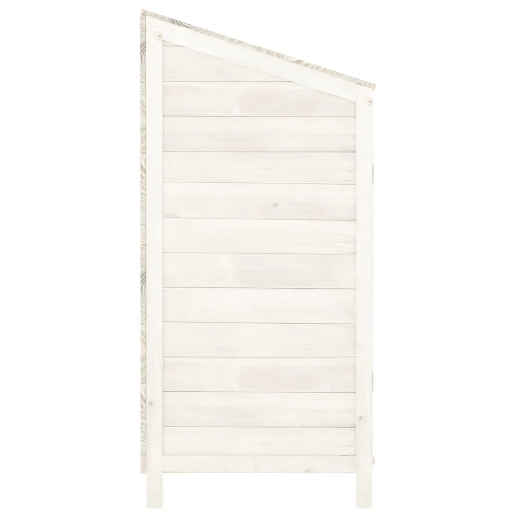 Casetta da giardino 102 x 52 x 112 cm in legno massello di abete bianco 02_0044041