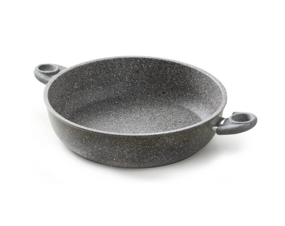 Tegame Antiaderente 2 Manici Cuore di Pietra 20 cm Accademia Mugnano