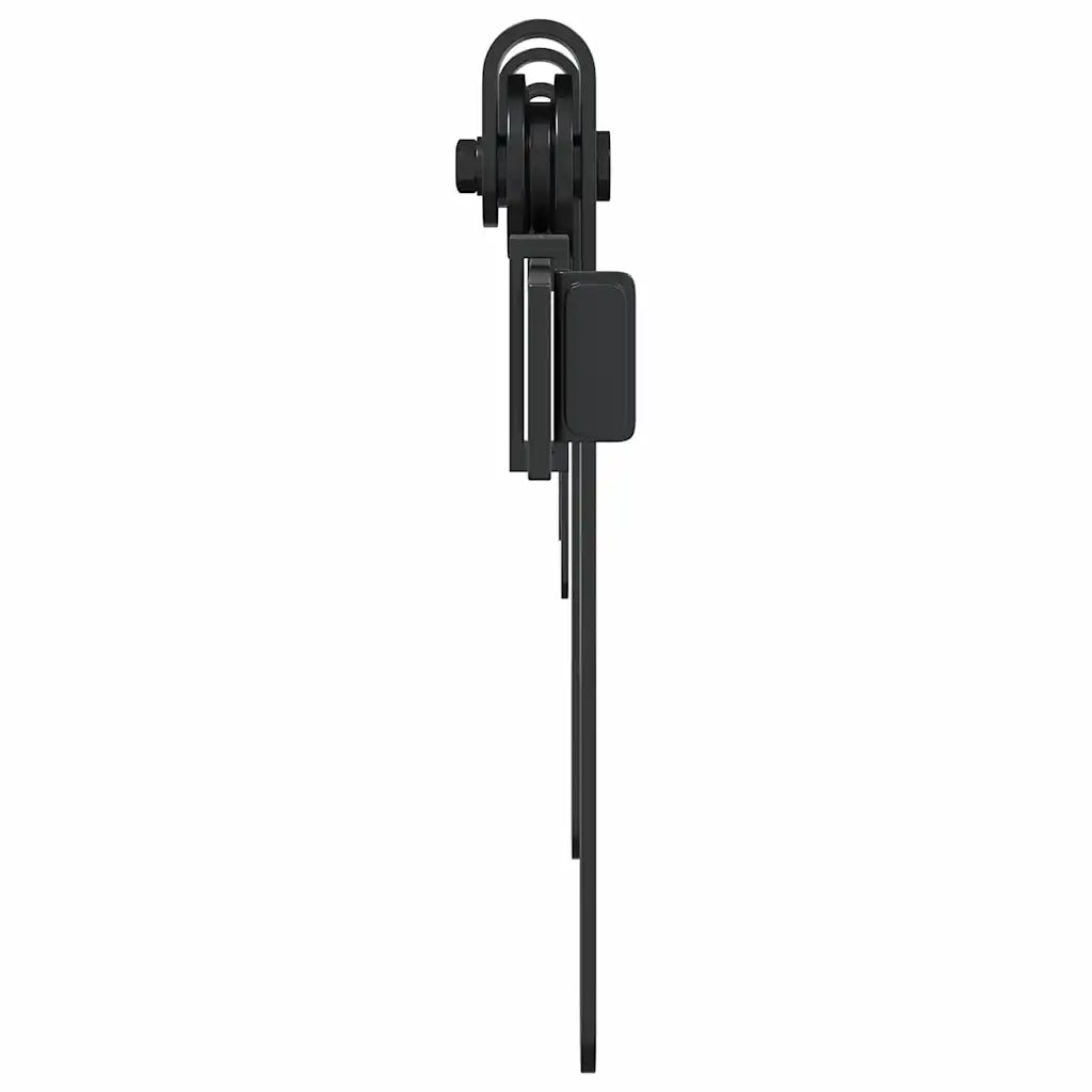 Kit Anta Scorrevole Armadio in Acciaio al Carbonio 113 cm