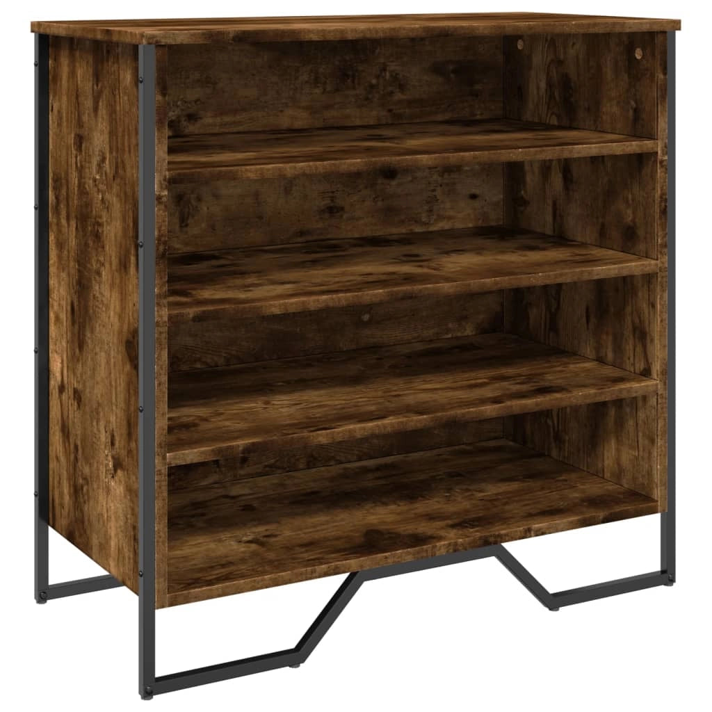 Scarpiera mobile contenitore per scarpe mobile per ingresso/corridoio/soggiorno 80 x 38 x 78 cm legno ingegnerizzato marrone 02_0021595
