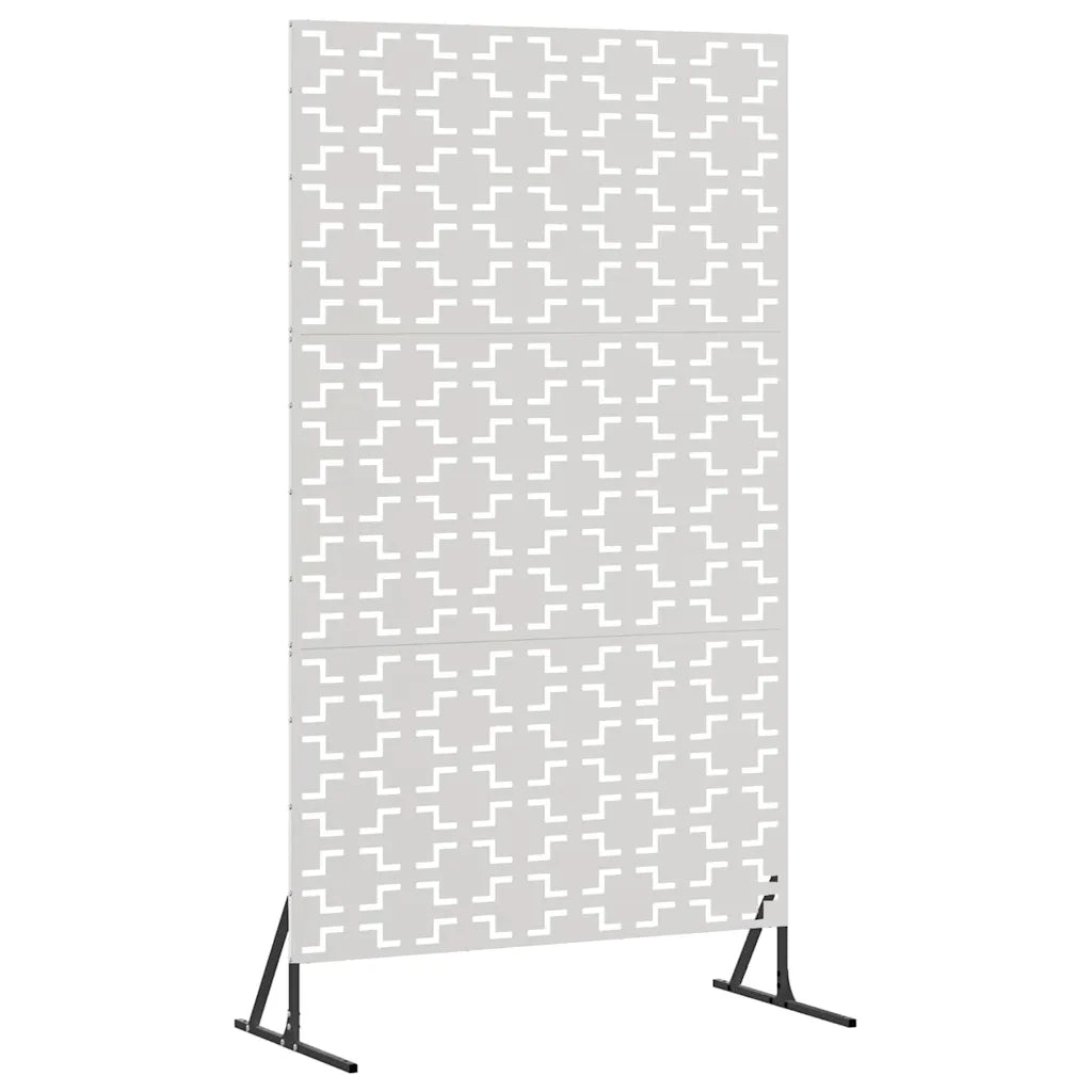 Schermo per Privacy Grigio 100 x 50 x 180 cm Acciaio CFW3295560
