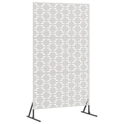 Schermo per Privacy Grigio 100 x 50 x 180 cm Acciaio CFW3295560