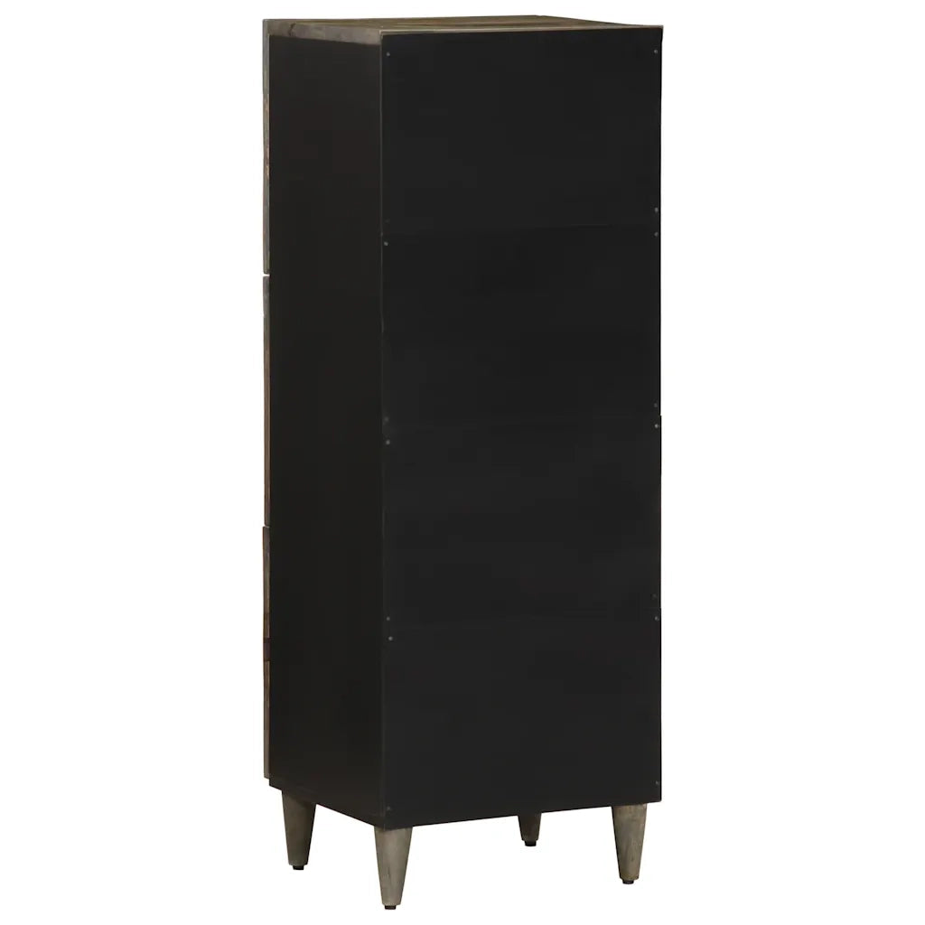 Credenza-Buffet-Armadio da cucina 40x33x110 cm in Legno Massello di Mango 843472