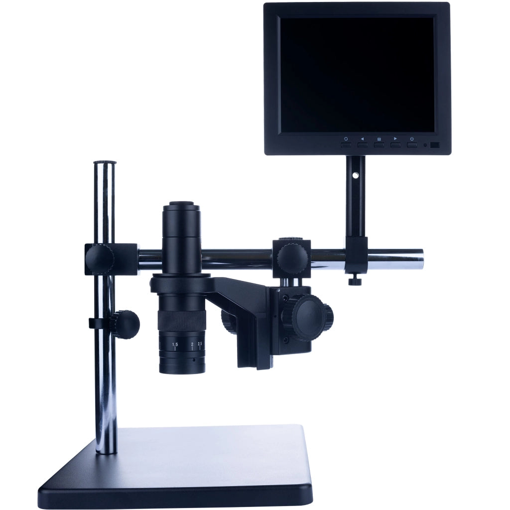 Mikroscopio Digitale Earth Pro MCEP-0.5X-PZRR – Zoom 7-45x, Display 8" e Supporto, Fotocamera ORION Pro
