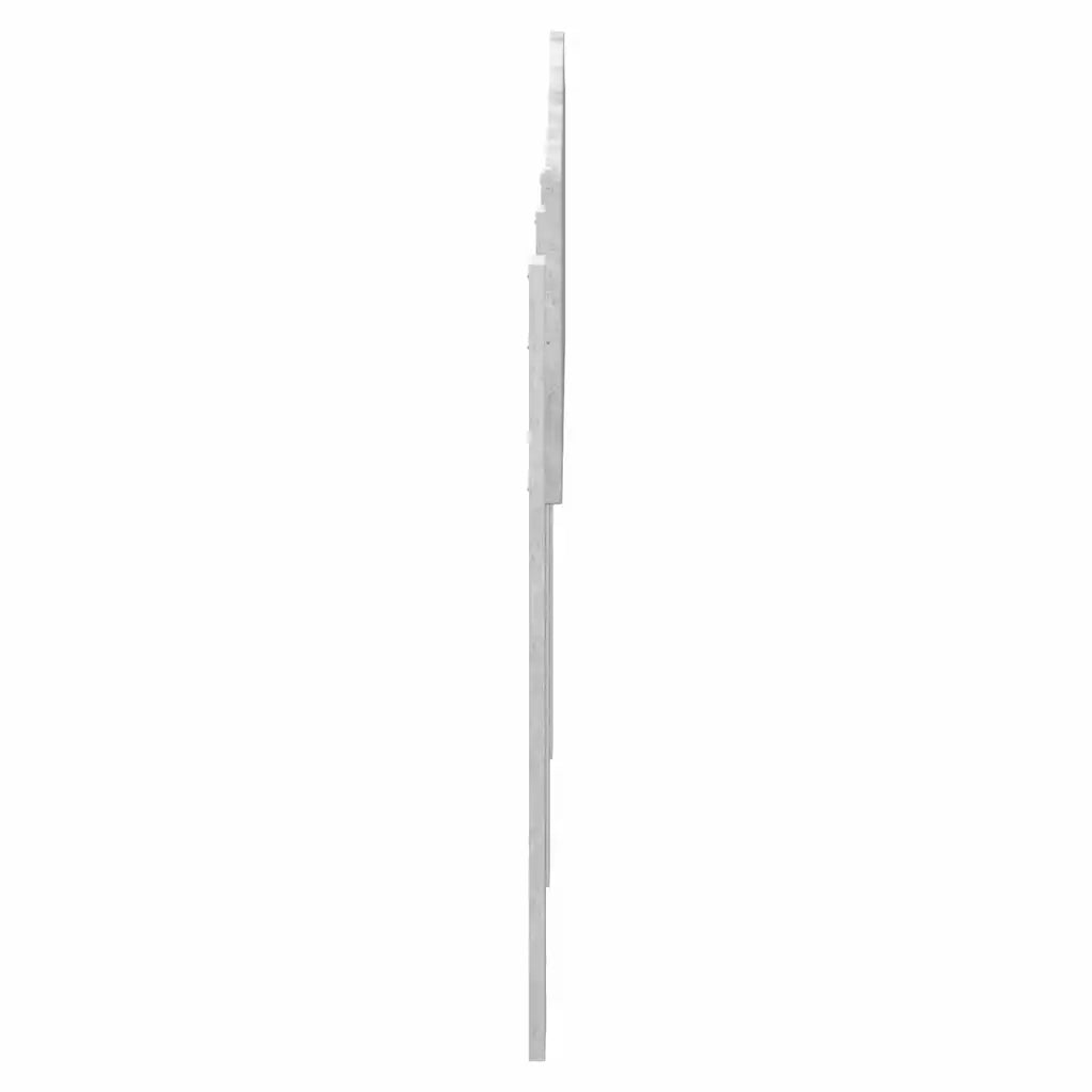 Testiera-Testata-Testiera Decorativa Grigio cemento 140 cm Legno multistrato 742263