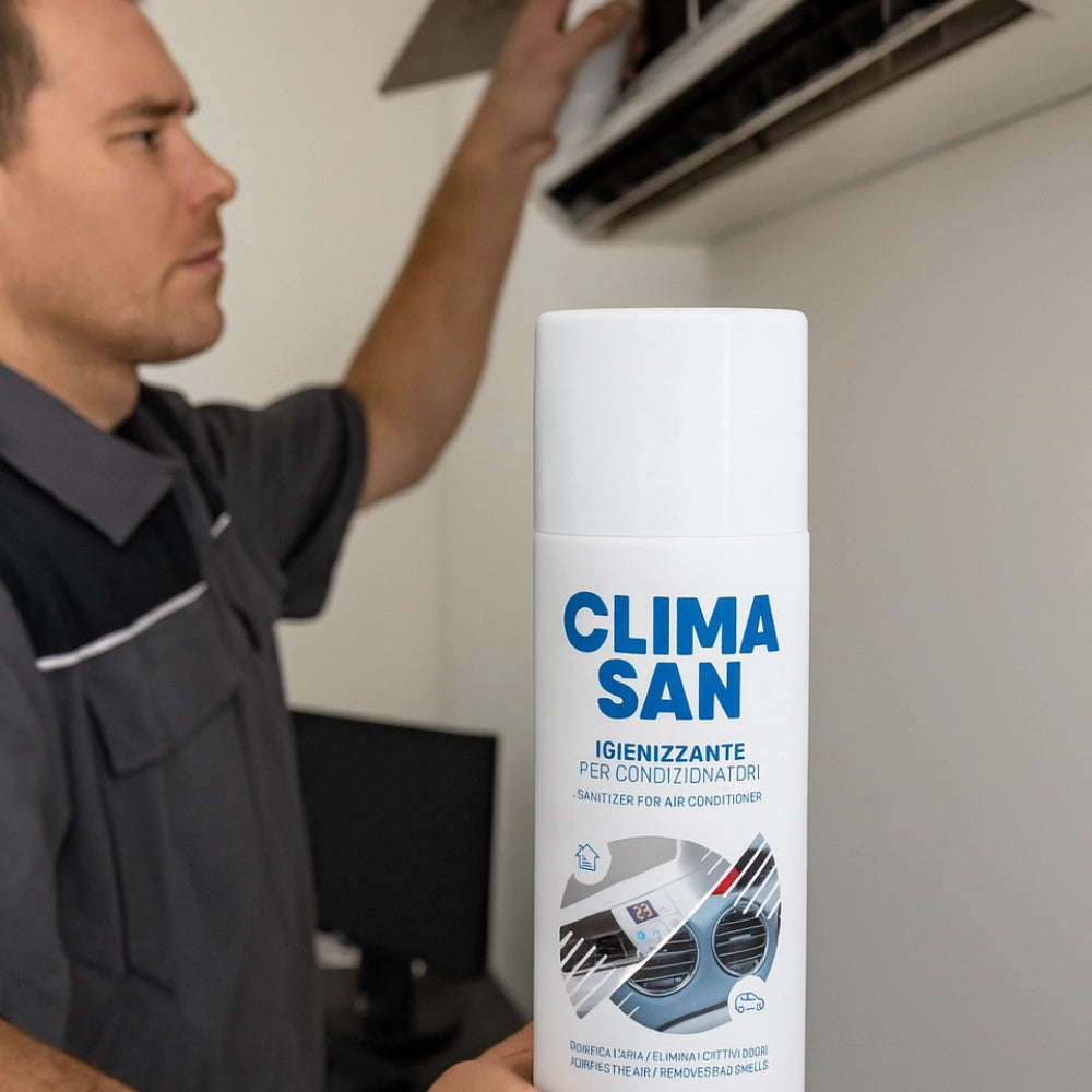 Purificatore aria per climatizzatori igienizzante efficace 400 ml