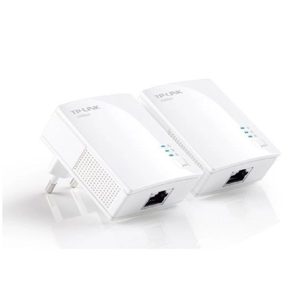 Trade Shop - 2 Adattatori Rete Powerline Ethernet 200mbps Mini Per Sky On Demand Tl-pa2010kit -