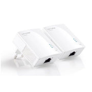 Trade Shop - 2 Adattatori Rete Powerline Ethernet 200mbps Mini Per Sky On Demand Tl-pa2010kit -