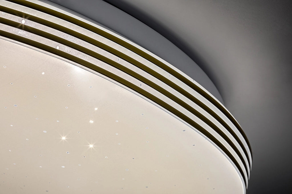 Plafoniera LED Toma 18W bianco oro rotonda Rabalux