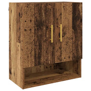 Armadietto a Muro | Mobile a Parete Legno vecchio 60 x 31 x 70 cm