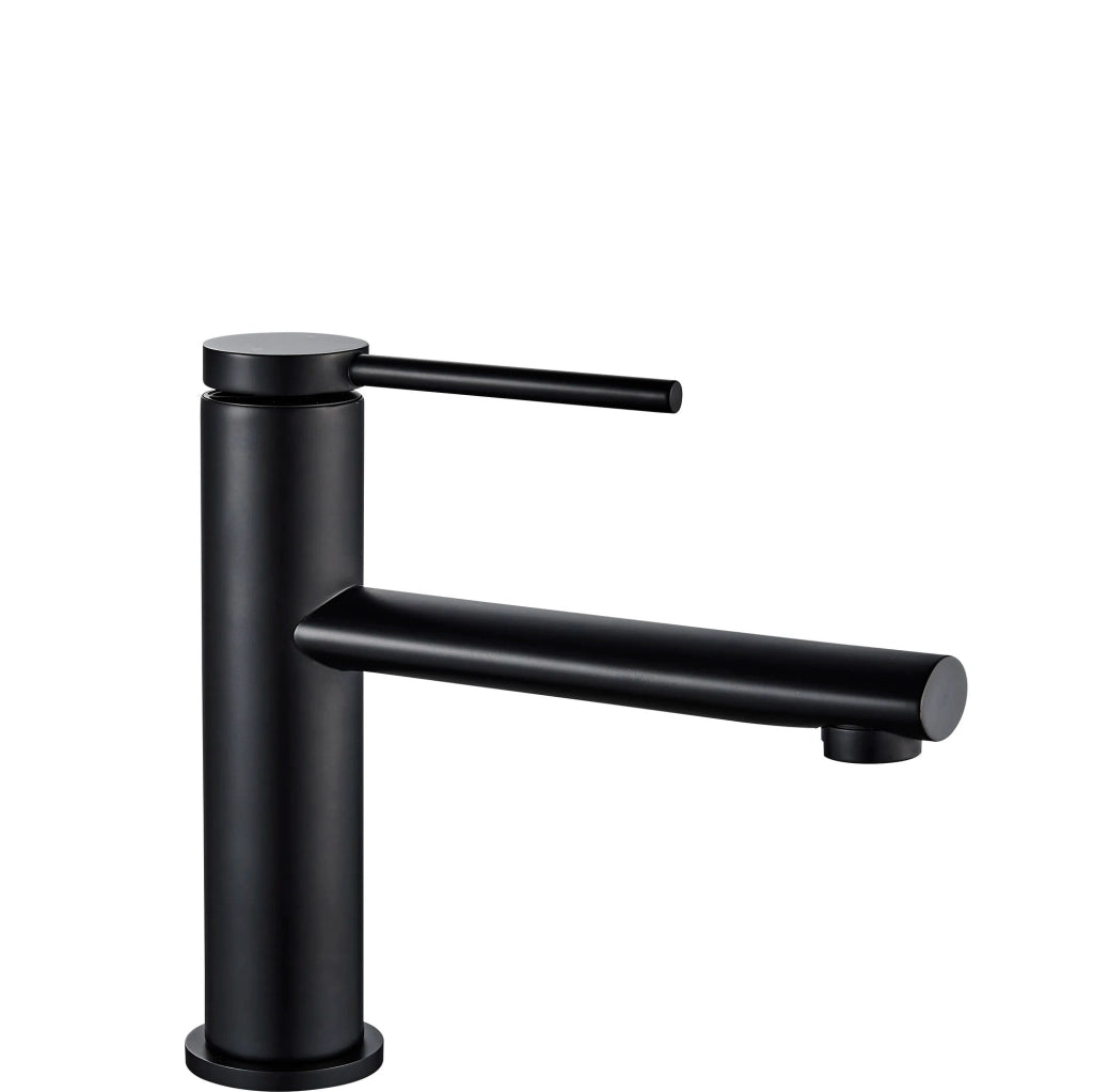 Rubinetto Da Lavabo Rea Oval Black Low