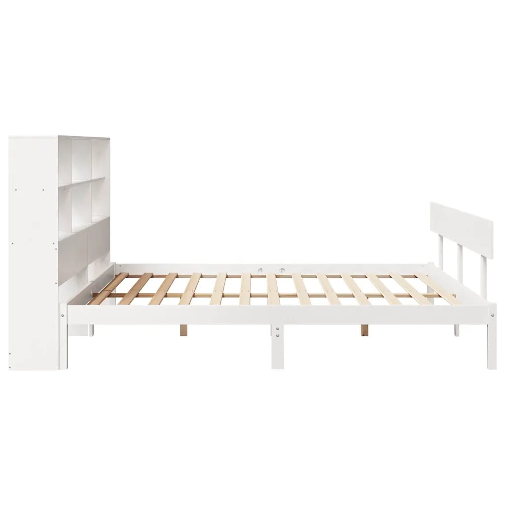 Giroletto con Libreria senza Materasso 180x200 cm in Legno Pino 3321815