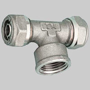 RACCORDO A TEE FEMMINA PER TUBO COBRAPEX  22 x 3/4 x 22 S. 3     TIEMME
