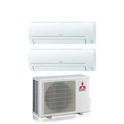 Climatizzatore Mitsubishi DUAL SPLIT MSZ-HR R-32 9000+12000 BTU A++ MXZ-2HA40VF, Inverter e Wi-Fi