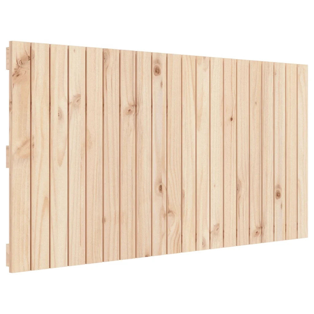 Testiera | Testata da Parete 127,5x3x60 cm in Legno Massello di Pino