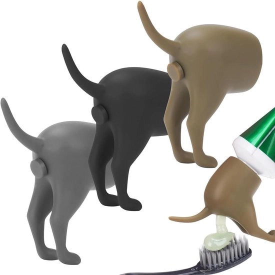Set di 3 Copricapelli per Dentifricio Creativi per Cani - Copricapello per Dentifricio Divertente