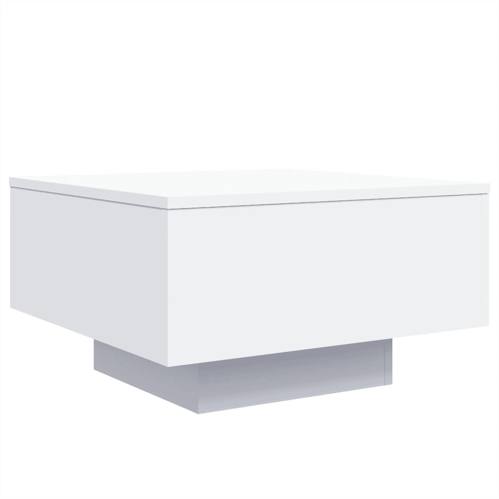 Tavolino da Salotto Bianco 55x55x31 cm in Legno Multistratocod mxl 134041