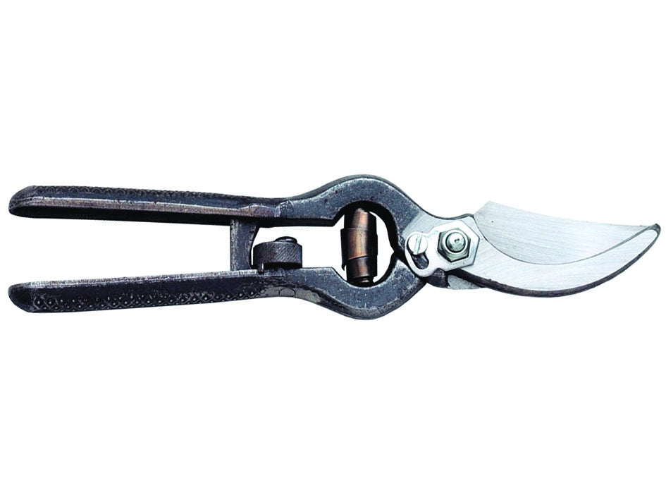 FORBICE POTA FORGIATA PROFESSIONALE CHIUSURA A RULLO SPALLA NERA  cm.23  31200    AUSONIA