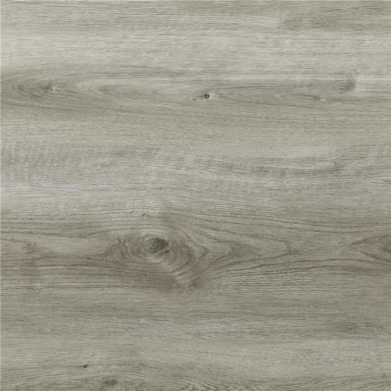 SET DA GIARDINO CON 6 SEDIE IMPILABILI IN TESSUTO A RETE E TAVOLO EFFETTO LEGNO, GRIGIO