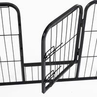 Braciere da Giardino 68x68x45 cm in Metallo e Ceramica