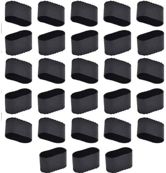 Hoezen per tavolo e sedile - Pacchetto da 28 pezzi - Hoezen rettangolari per tavolo e sedile - Hoezen ovali per tavolo e sedile - Hoezen per tavolo e sedile - Hoezen in silicone per sedile - Dimensioni: - Materiale: silicone - Quantità: 28 pezzi