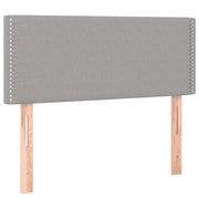 Testiera | Testata Grigio Chiaro 90x5x78/88 cm in Tessuto