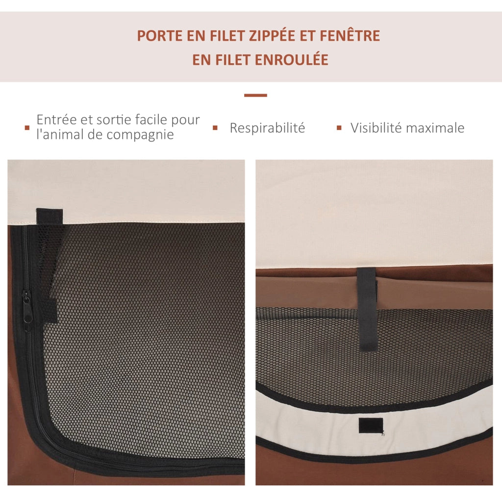 Cassa Trasporto per Cani e Gatti ¨C zephmum ¨C 46x36x41 cm