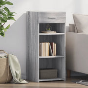 Credenza-Buffet-Armadio da cucina Grigio Sonoma 40x42,5x93 cm in Legno Multistrato 591669