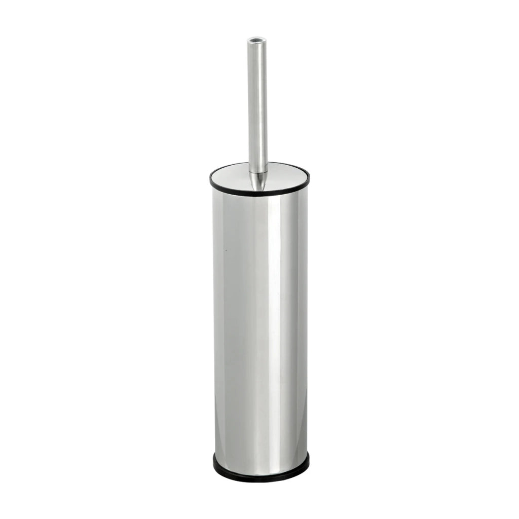 Portascopino Giglio tondo cromato DH 36 cm