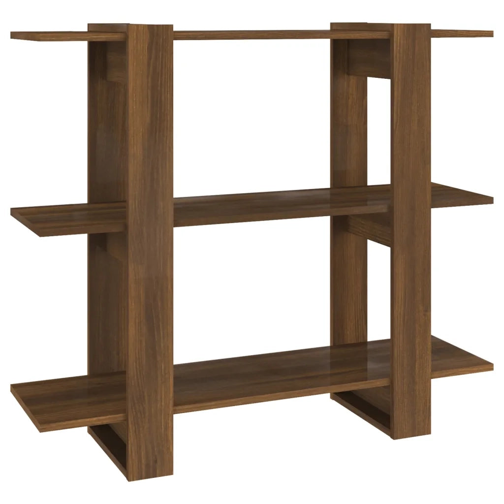Libreria/Divisorio Rovere Marrone 100x30x87 cm 813568