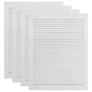 Ante a persiana a 4 pezzi legno massello di pino bianco 69 x 49,4 cm 02_0003933