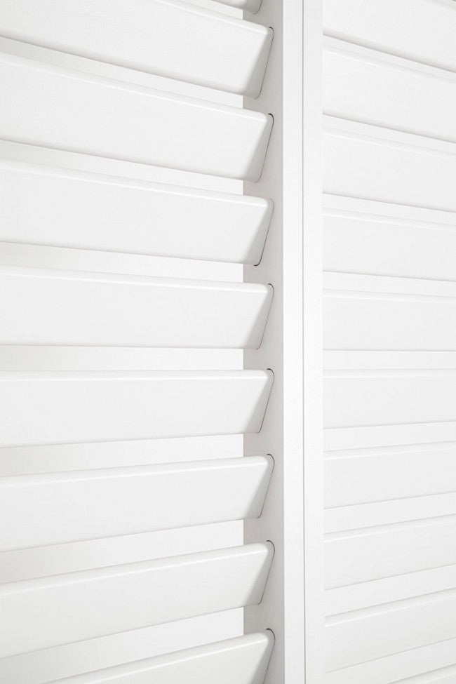 Pannello Frangisole Laterale per Pergola 93x6x238h cm Ocean Bianco