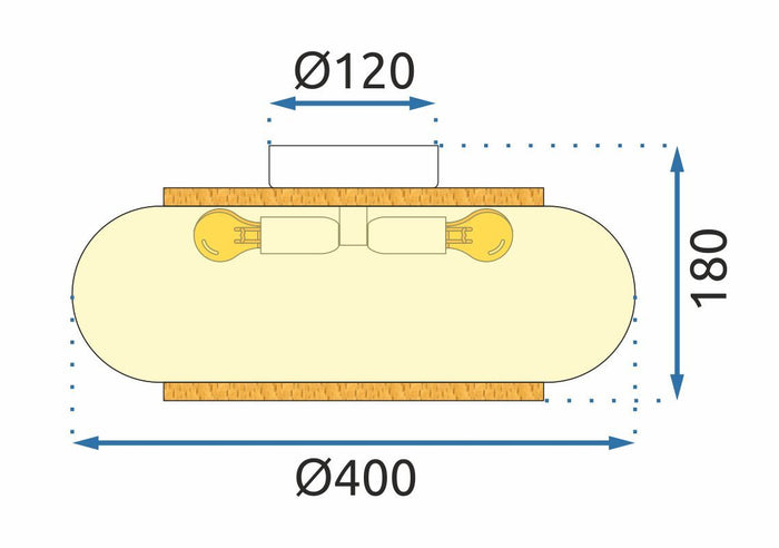 Plafoniera Da Soffitto APP1253-3C
