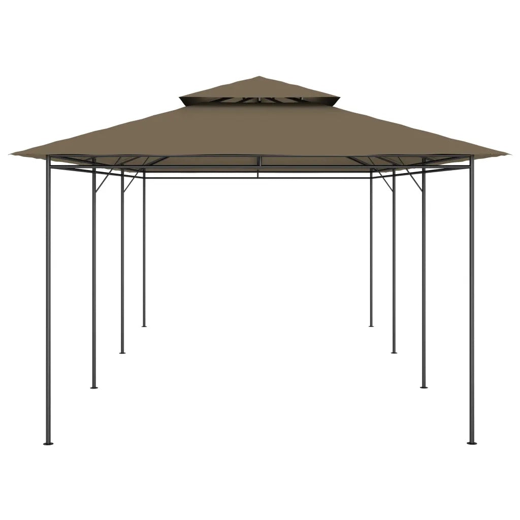 Gazebo 600x298x270 cm Grigio Talpa 180 g/m² 312246