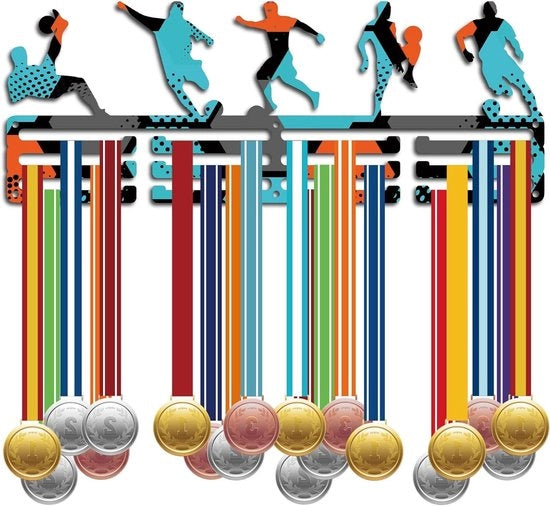 Display per display per medaglie da calcio con capienza per oltre 40 medaglie