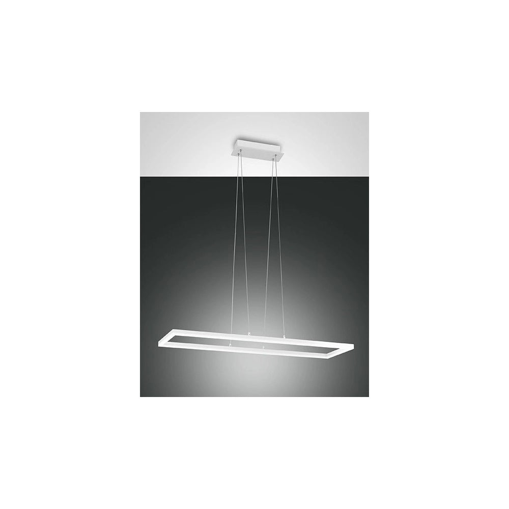 Plafoniera BARD a sospensione a led 52W Bianco 3394-43-102 Fabas Luce