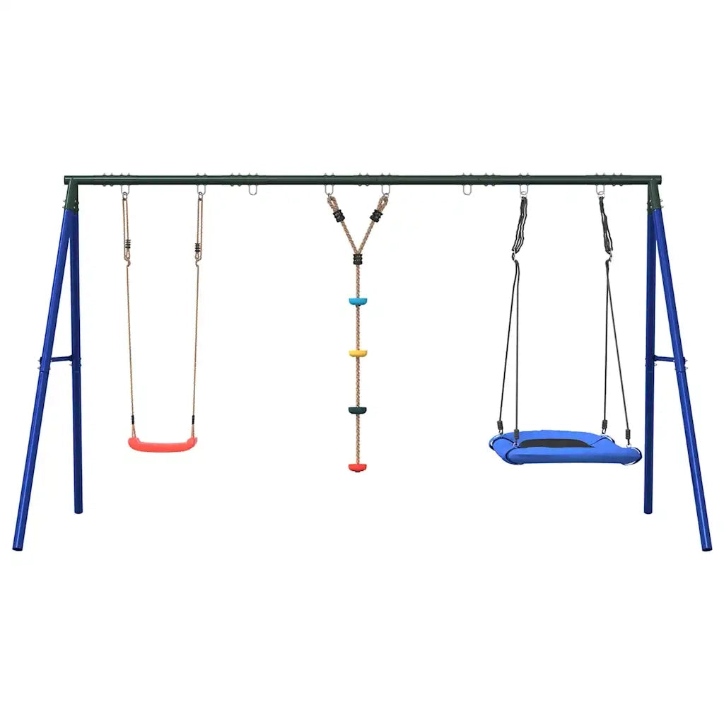 Set Gioco Esterno Altalena, Altalena a Disco e Altalena a Nido CFW4466172