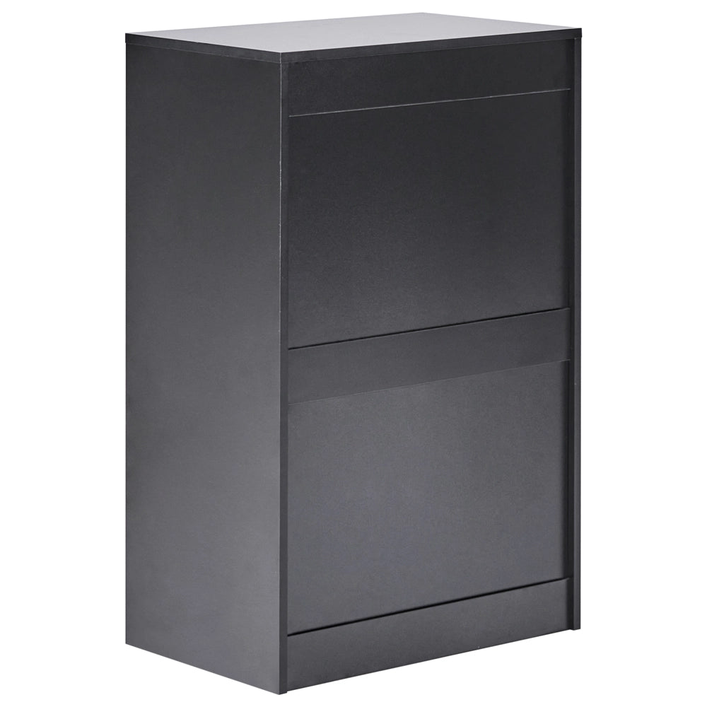 Cassettiera scandinava 5 cassetti piano in legno nero in stile scandinavo