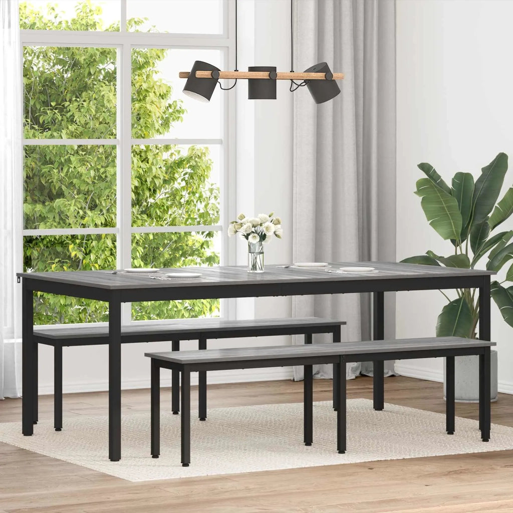 Tavoli da Pranzo | Tavolo da cucina 2 pz 200 x 100 x 75 cm Legno multistrato