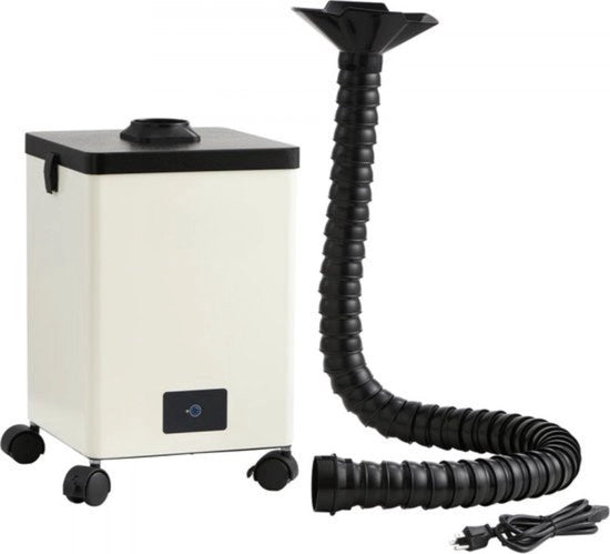 Sfumatore di vapore da 150 W, filtro a 3 trappole, 332 m³/h flusso d'aria per aria pulita