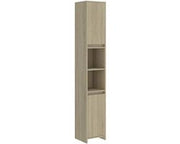 Cassettiera da Bagno Alta - Cassettiera da Bagno a Colonna - Cassettiera da Bagno Verticale - Piccola Cassetta con Porte