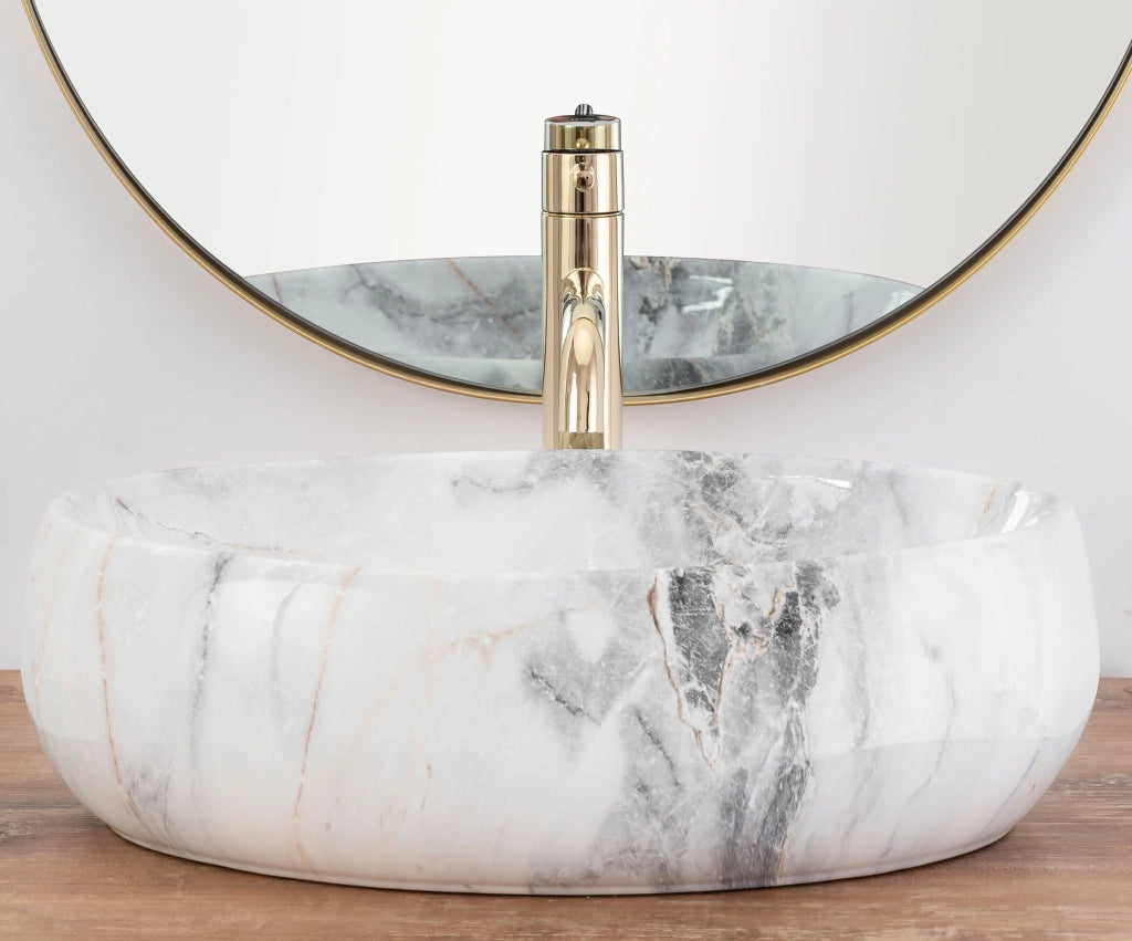 Lavabo Da Appoggio Rea Linda Granit