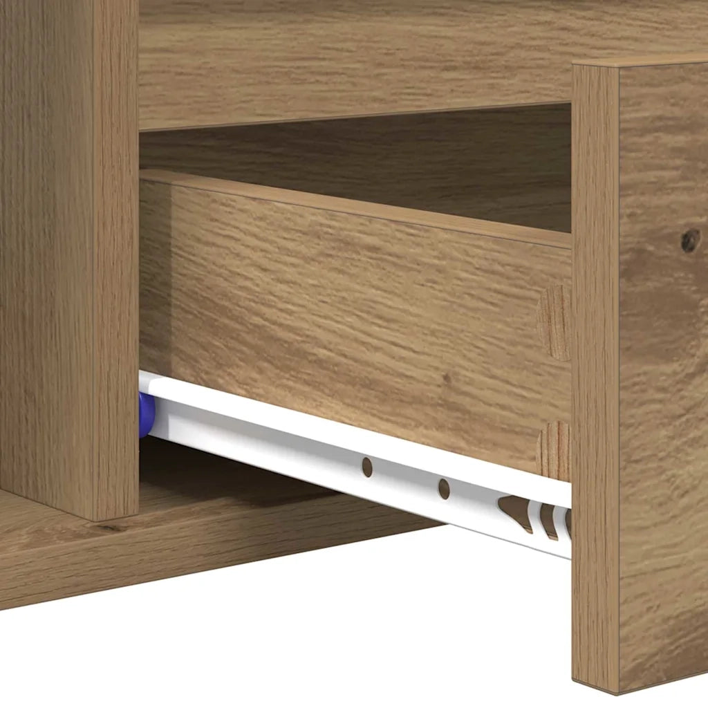 Tavolino da salotto Rovere artigianale 90 x 49 x 45 cm 881052