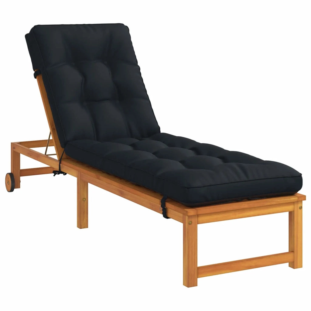 Cuscino per Lettino VIANEN 100% Poliestere Blu Scuro 953836