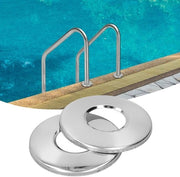 Set di sostituzione in acciaio inossidabile - 2 pezzi - Alta resistenza - Idoneo per tubi di scala 5 cm - Scala per piscina