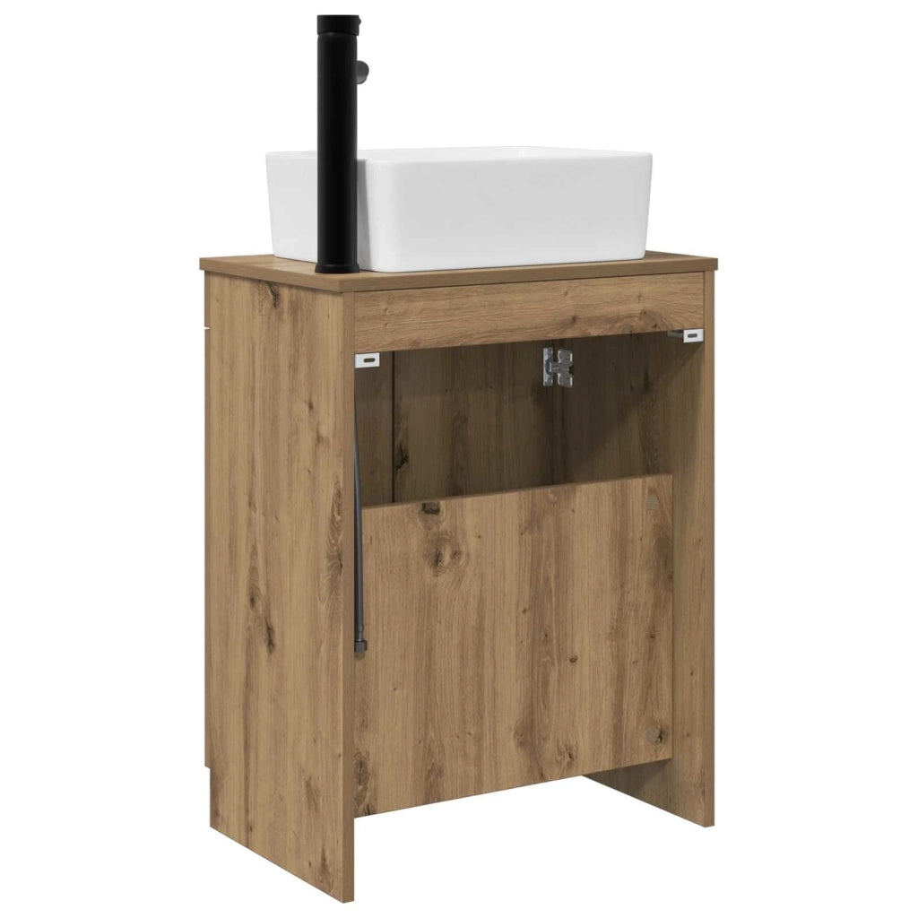 Mobile da bagno con lavabo Rovere Artigianale 54 x 35 x 83 cm